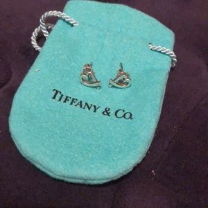 Paloma Picasso loving heart stud earrings